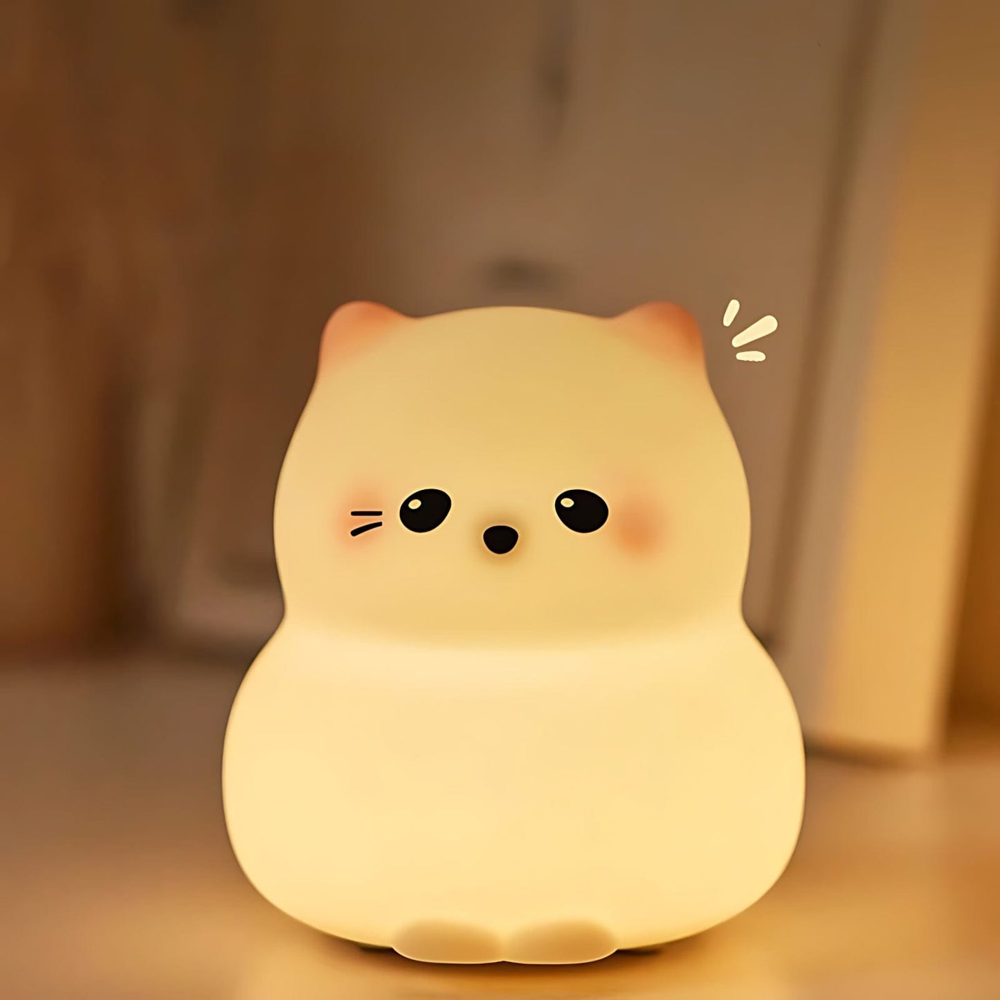 Veilleuse Chat Silicone Adorable NemiLum