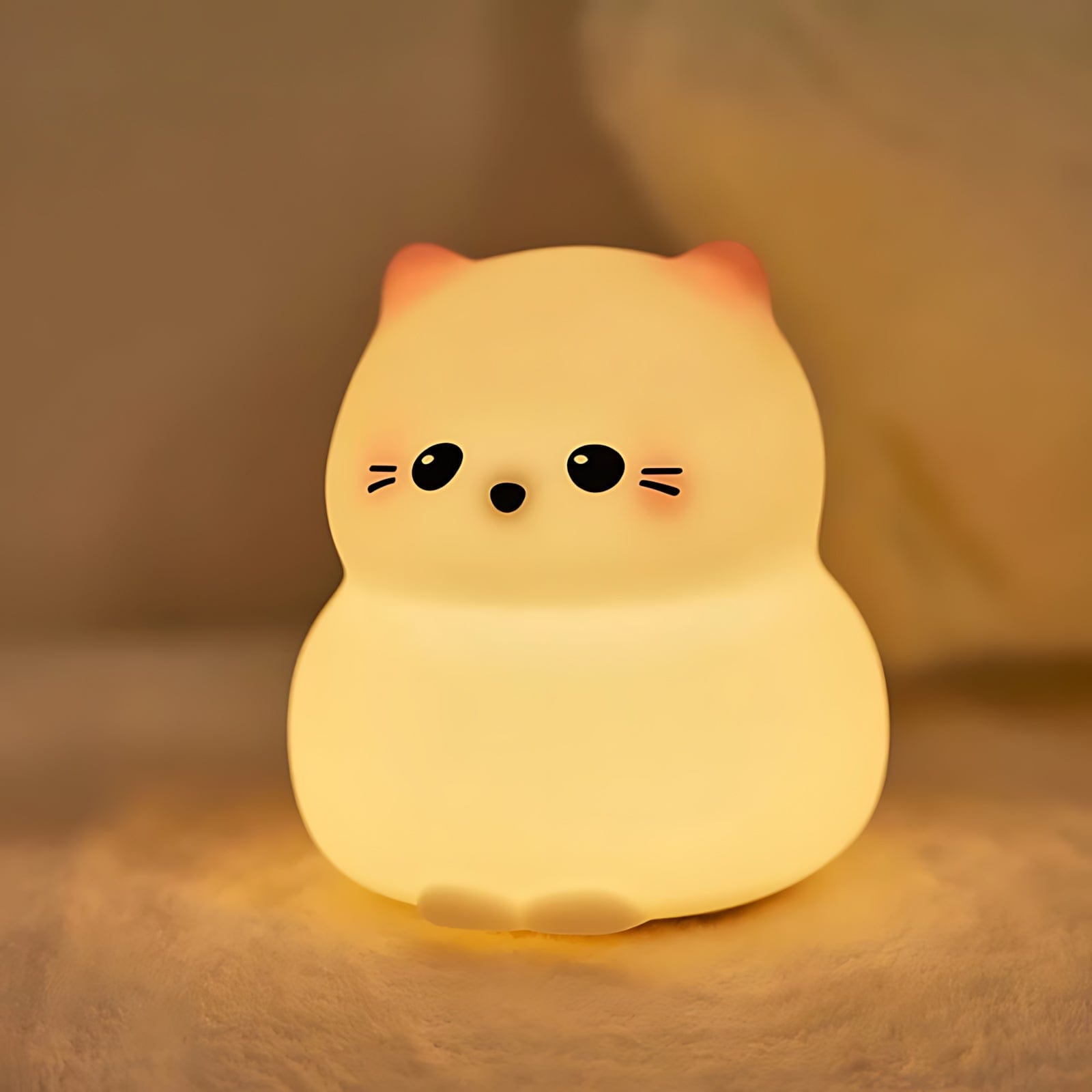 Veilleuse Chat Silicone Adorable NemiLum