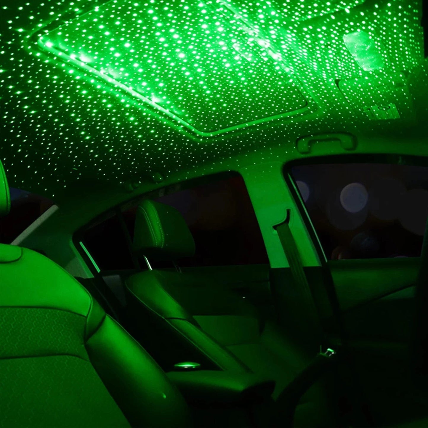 Veilleuse Étoile Led Voiture Vert NemiLum