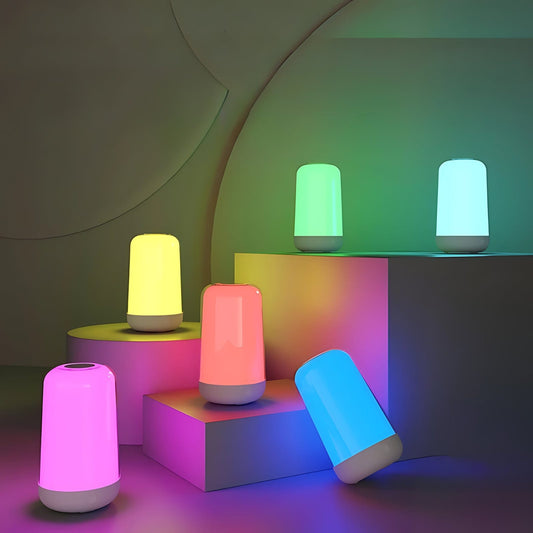 Veilleuse Lampe Design Rgb Tactile Portable NemiLum