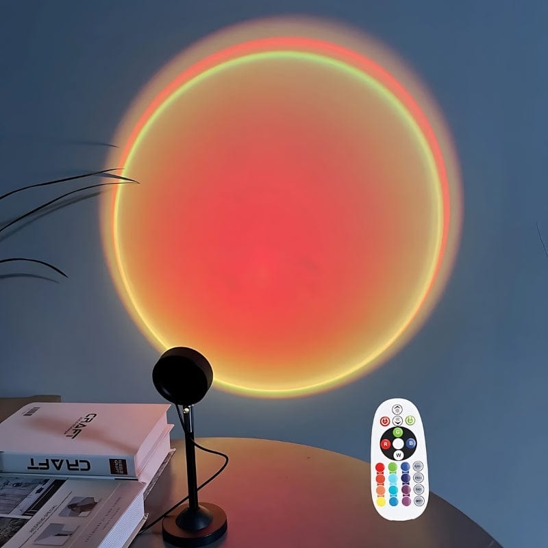 Veilleuse Lampe Projection Coucher De Soleil NemiLum