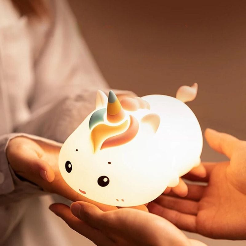 Veilleuse Licorne Multicolore NemiLum