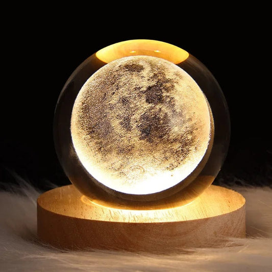 Veilleuse Lune Lampe Boule NemiLum