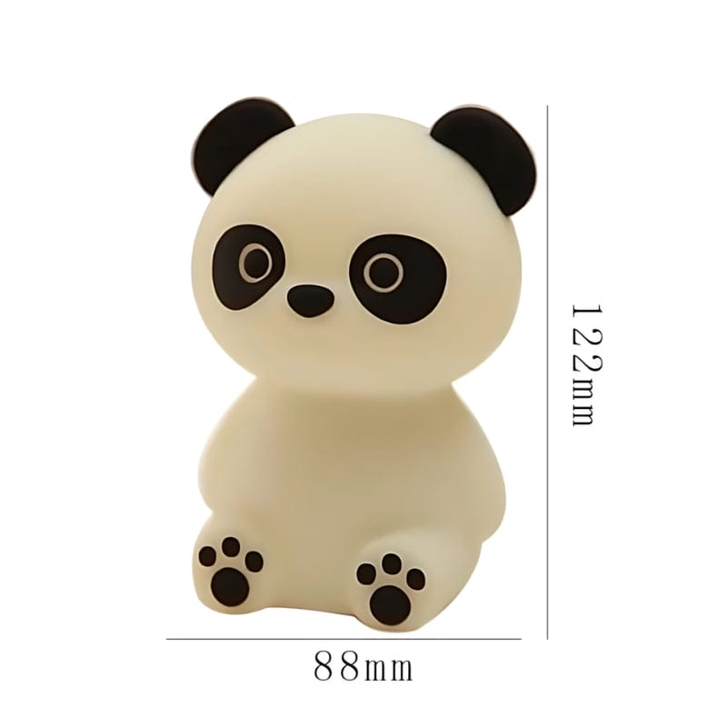 Veilleuse Panda Assis Silicone Led NemiLum