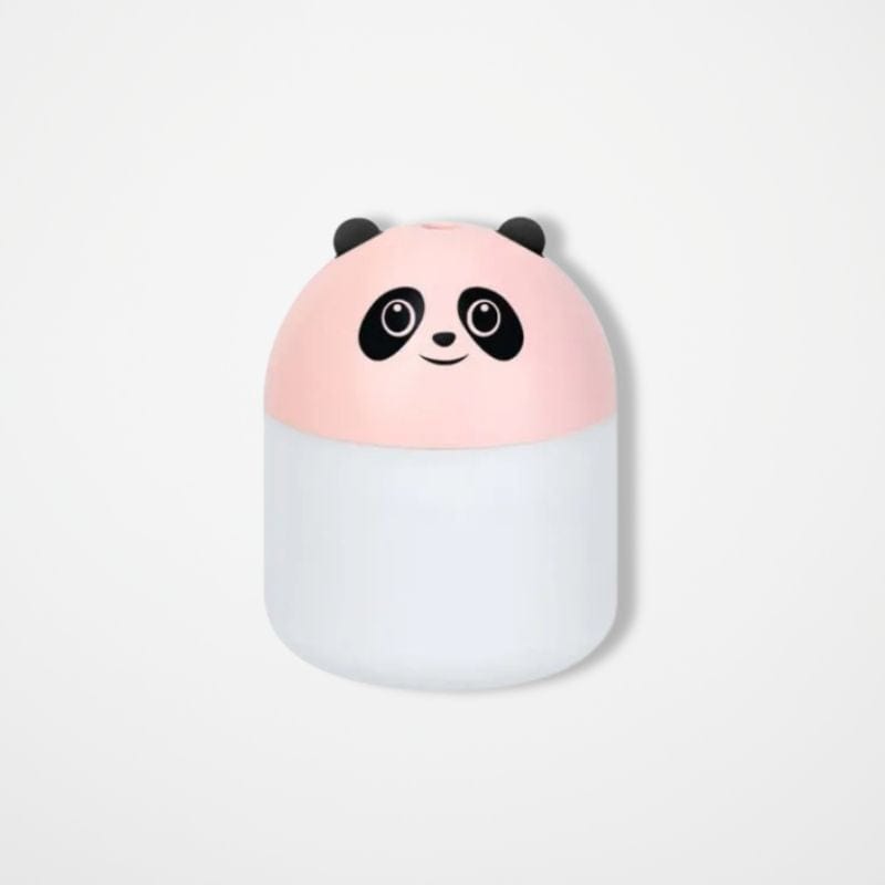 Veilleuse Panda Diffuseur Aromatique Rose NemiLum