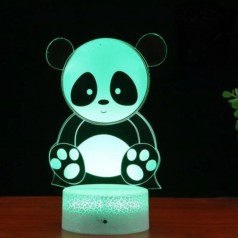 Veilleuse Panda Lampe 3D NemiLum