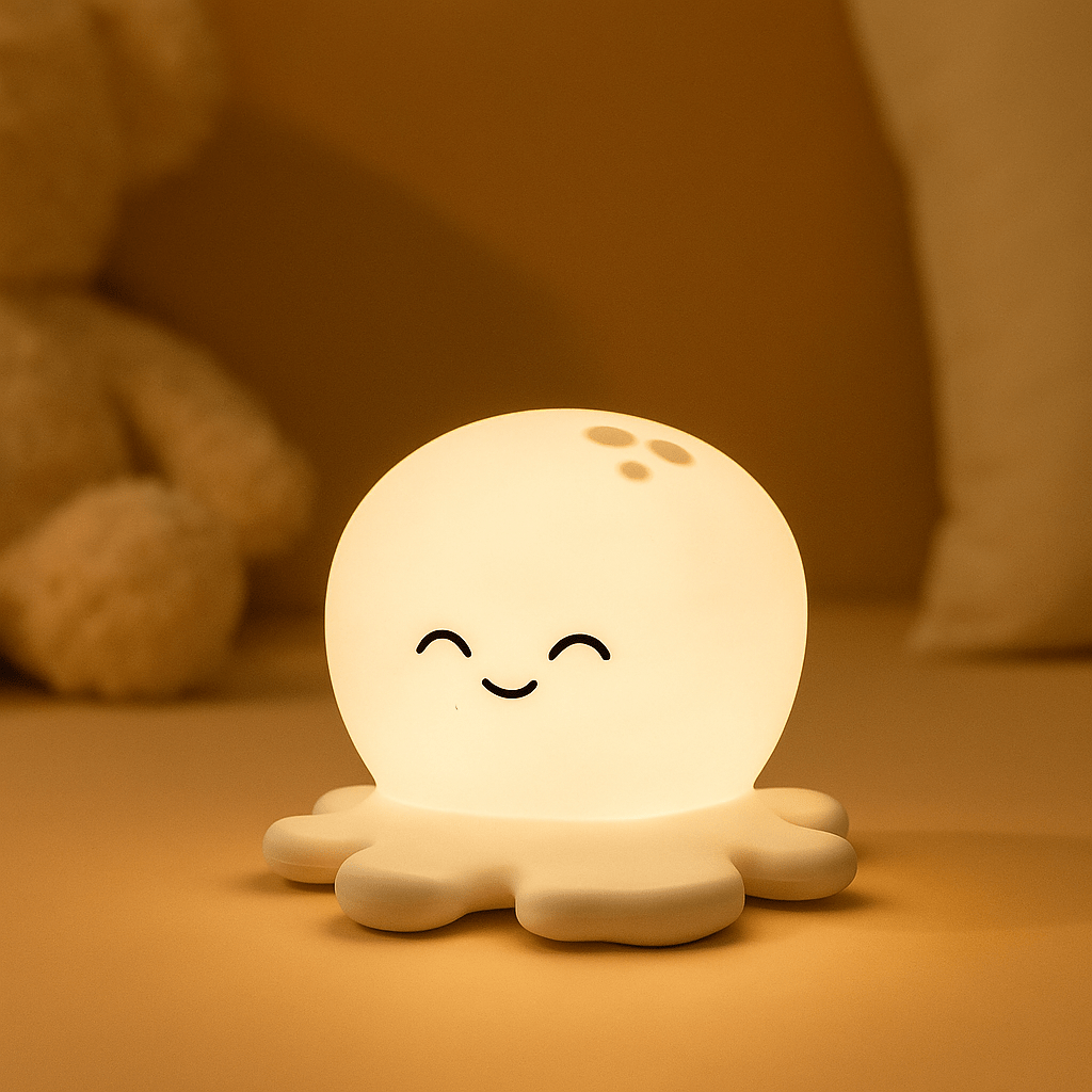 Veilleuse Poulpe Bébé LED Silicone NemiLum