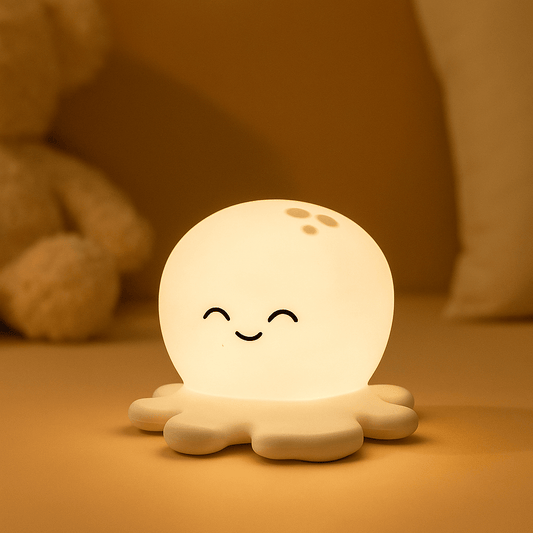 Veilleuse Poulpe Bébé LED Silicone NemiLum