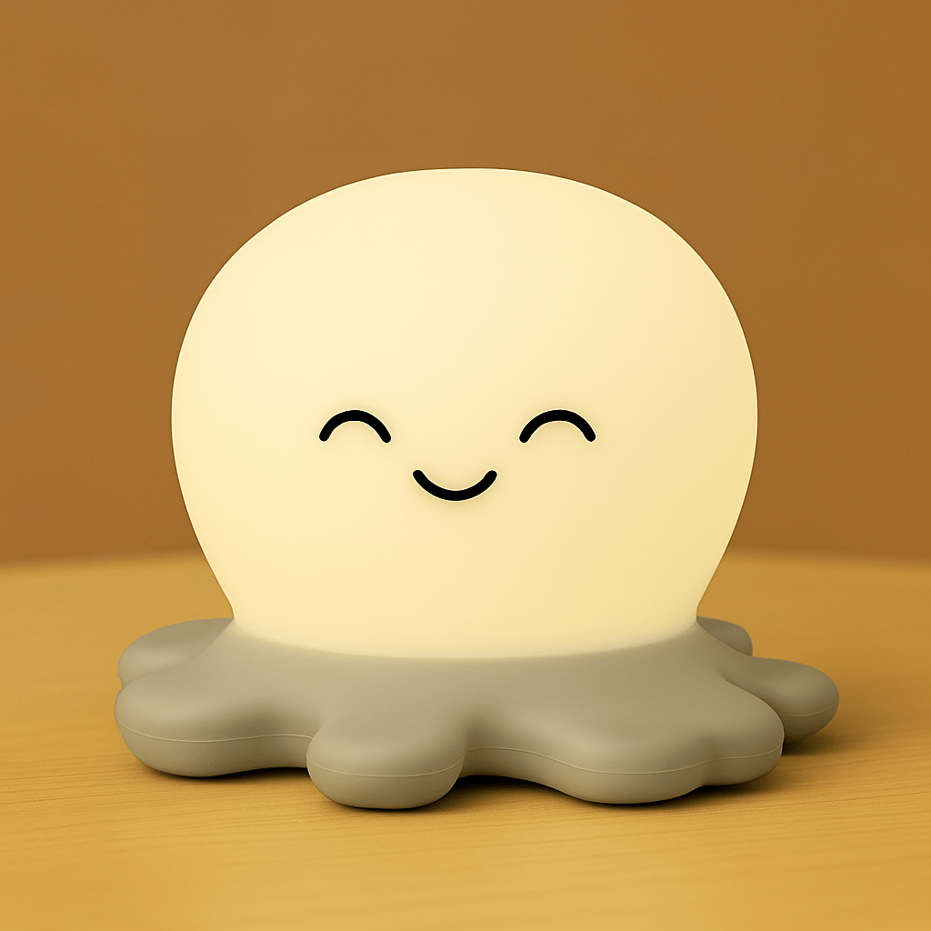 Veilleuse Poulpe Bébé LED Silicone NemiLum