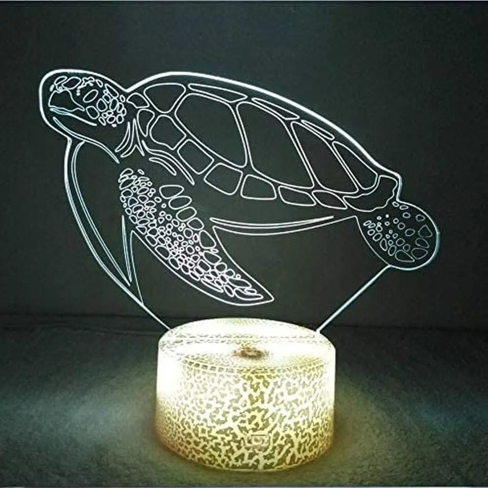 Veilleuse Tortue Lampe 3D NemiLum