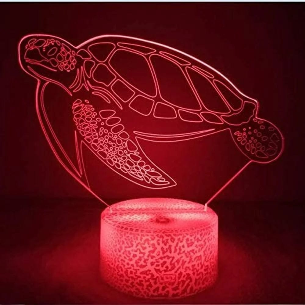 Veilleuse Tortue Lampe 3D NemiLum