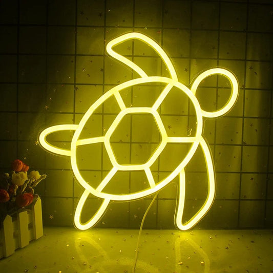 Veilleuse Tortue Lampe Led Néon NemiLum